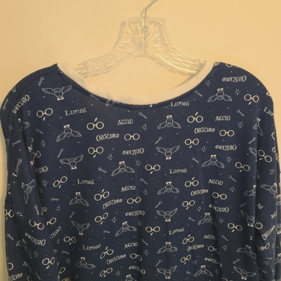 Wizarding World | Women's Harry Potter Sleepwear Pajama Top (Size Large) - Picture 10 of 11